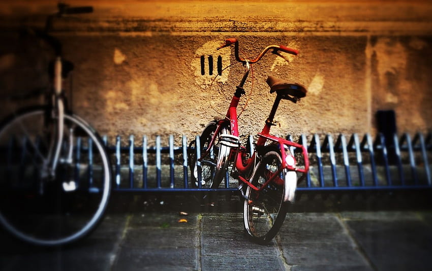 빈티지 레드 바이크. 빈티지 빨간색 자전거 스톡, 빨간색 자전거 HD 월페이퍼