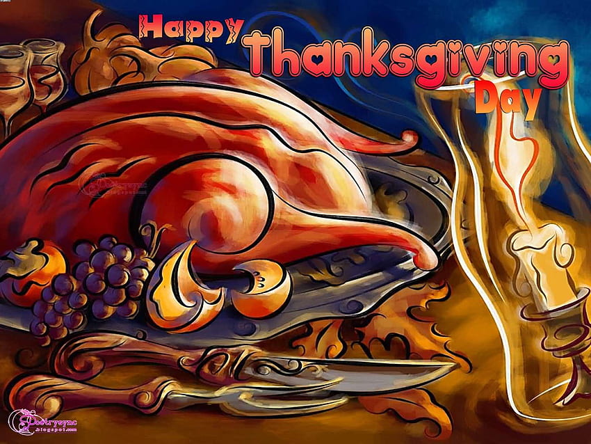 Най-доброто пожелание за честит ден на благодарността, най-красивият ден на благодарността HD тапет