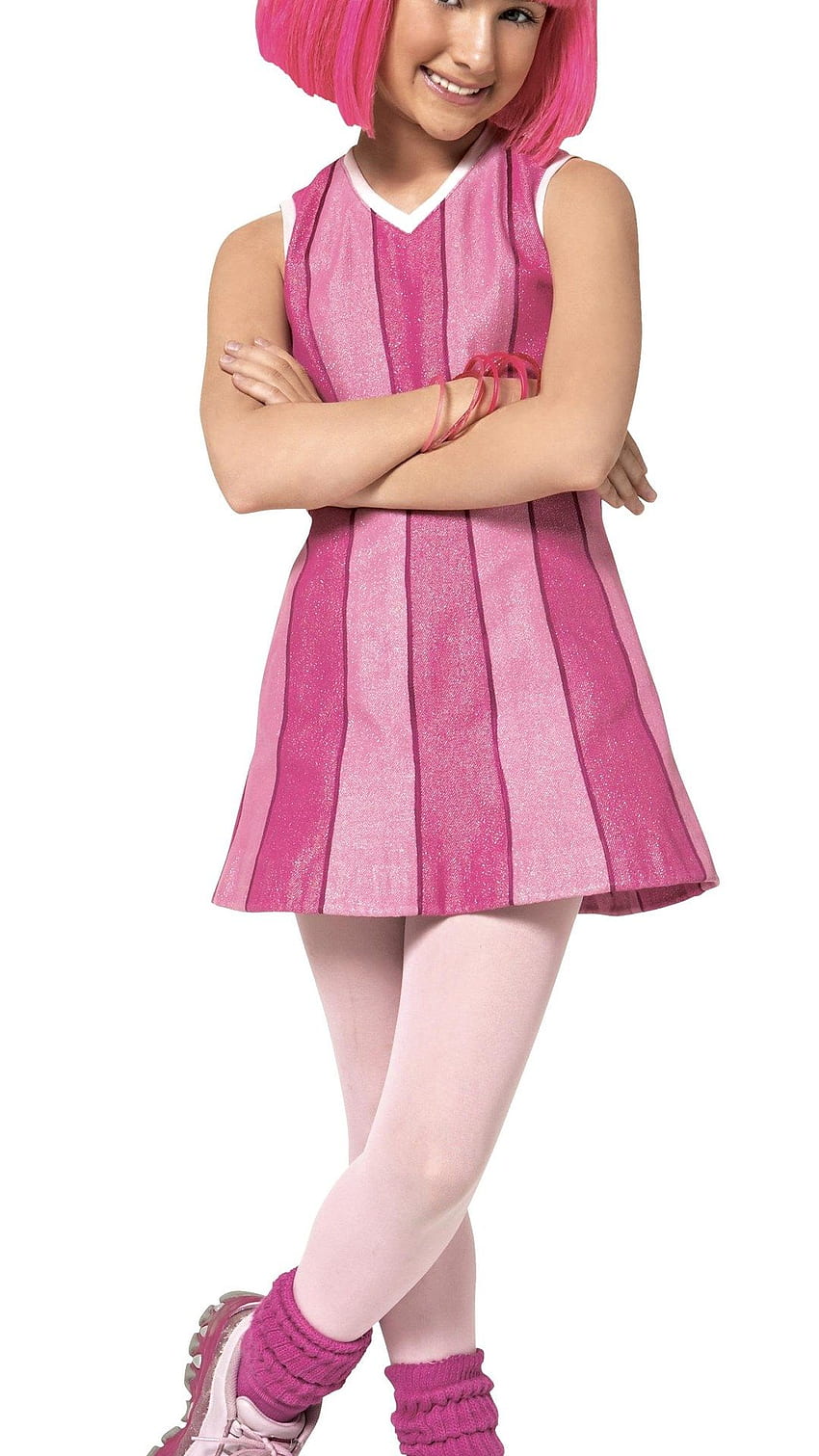 Lazy Town Stephanie Background HD phone wallpaper