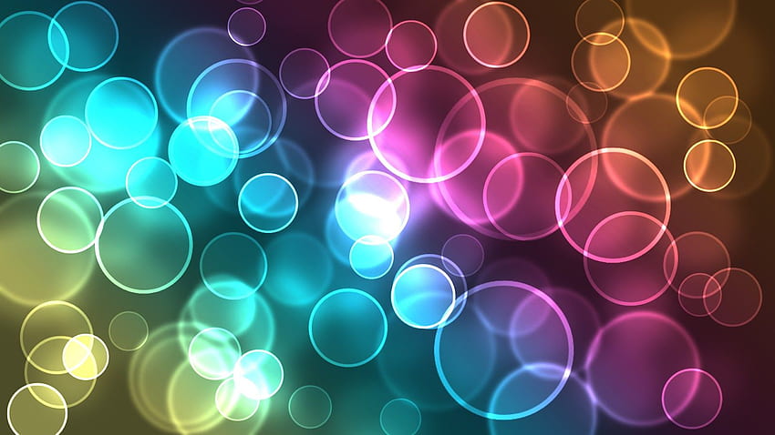 Colorful Bubbles Screensaver Abstract background [] for your , Mobile & Tablet. Разгледайте цветни мехурчета. Син балон, розов балон, мехурчета вътре HD тапет