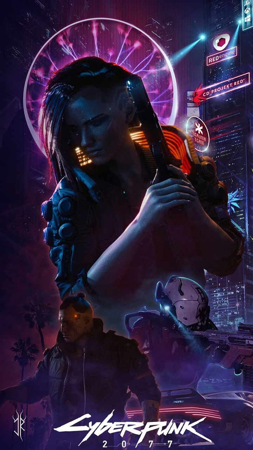 iPhone android üzerinde Cyberpunk 2077 telefon arka planı Gece şehir oyunu logosu sanat Posteri. Cyberpunk 2077, Cyberpunk oyunları, Bilim kurgu tasarımı HD telefon duvar kağıdı