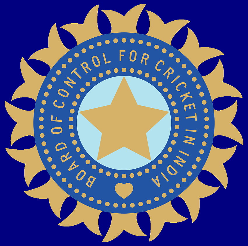 インドのクリケット代表チーム、クリケットのロゴ 高画質の壁紙