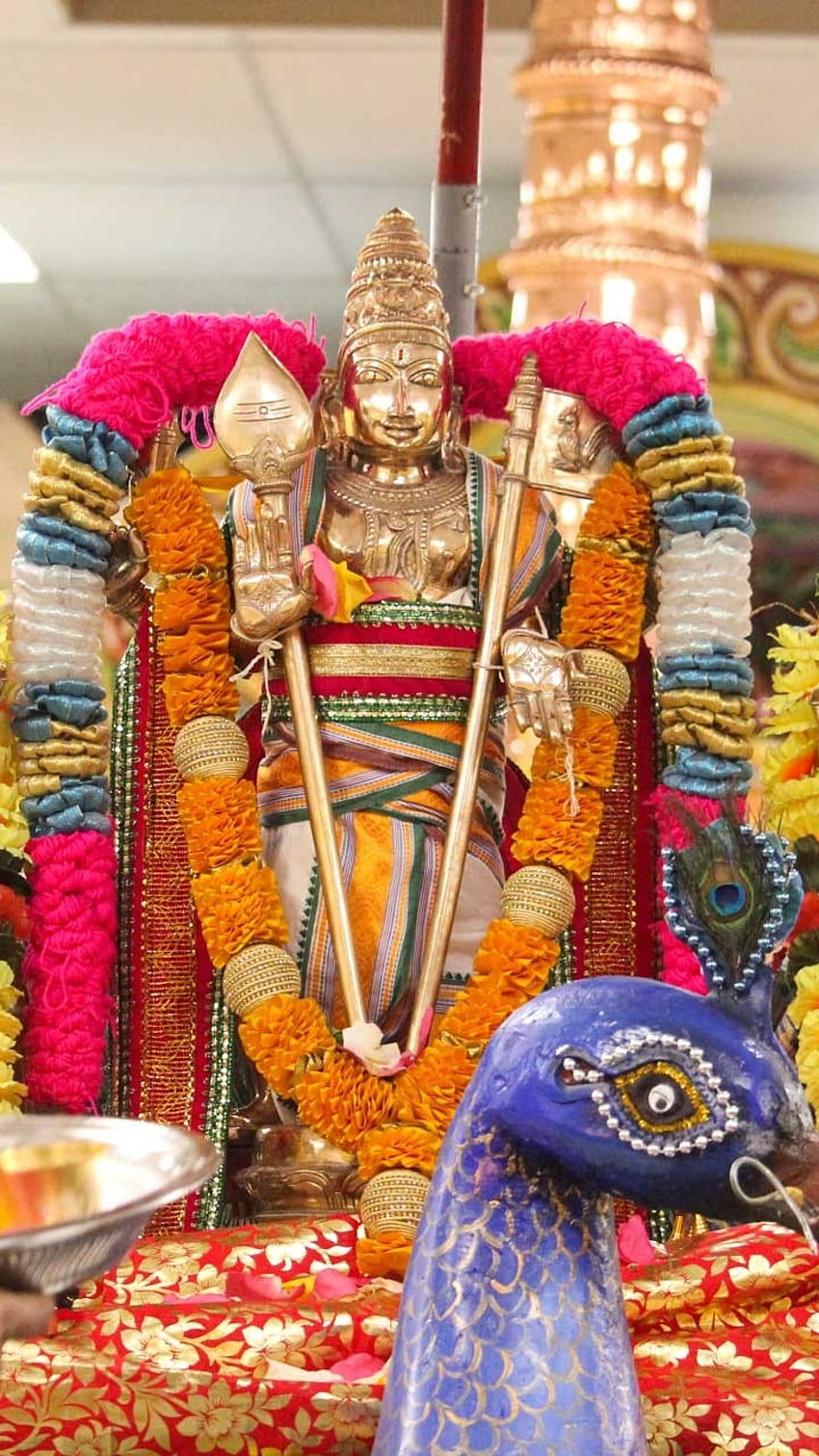Thiruchendur Murugan, fond de temple Fond d'écran de téléphone HD