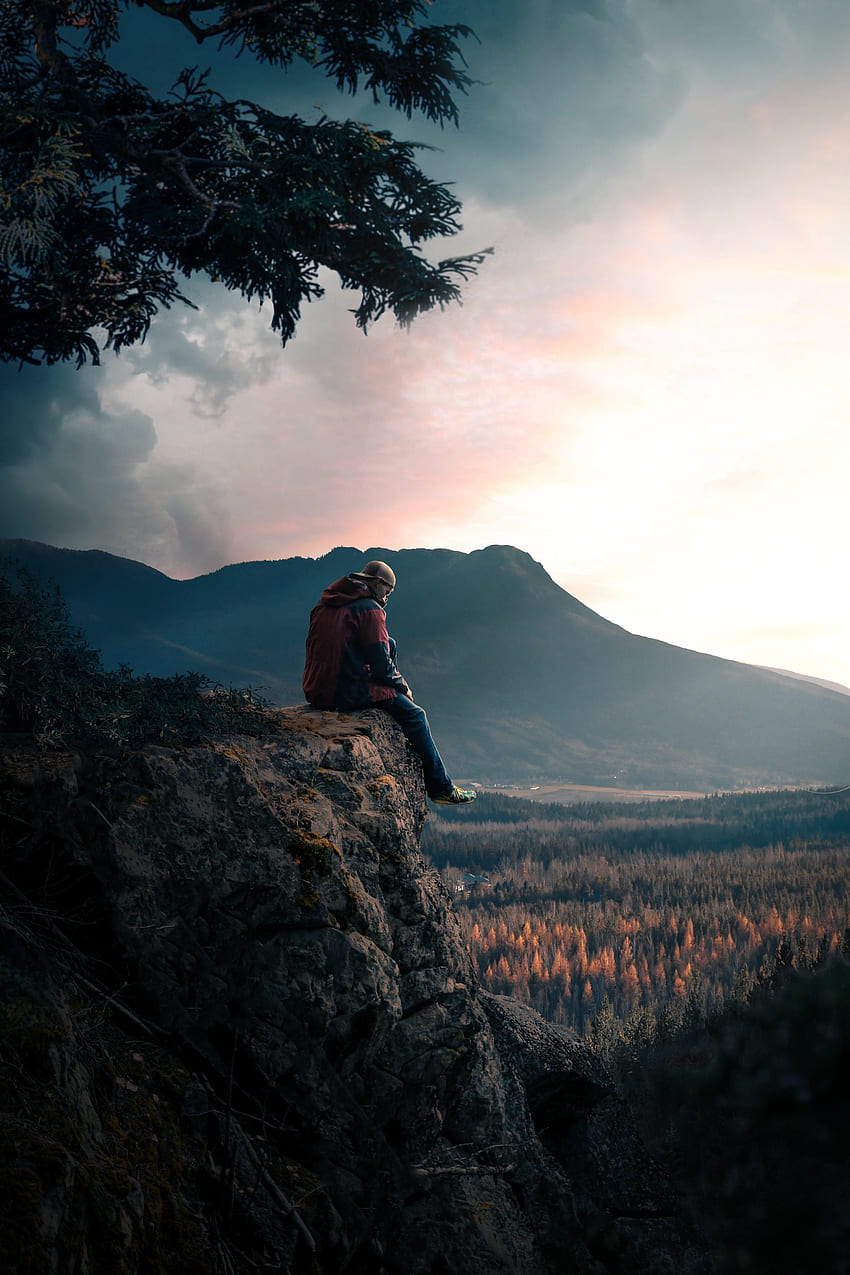 Allein, Berge, Felsen, Verschiedenes, Sonstiges, Einsamkeit, Einsam HD-Handy-Hintergrundbild