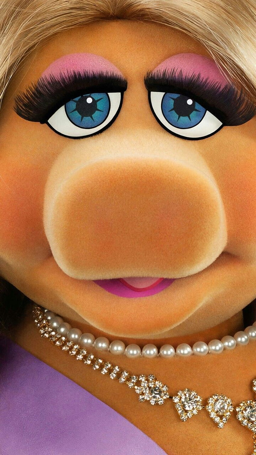 MISS PIGGY. Muppety Świnki, Mała Panna Świnka, Muppety najbardziej poszukiwane Tapeta na telefon HD