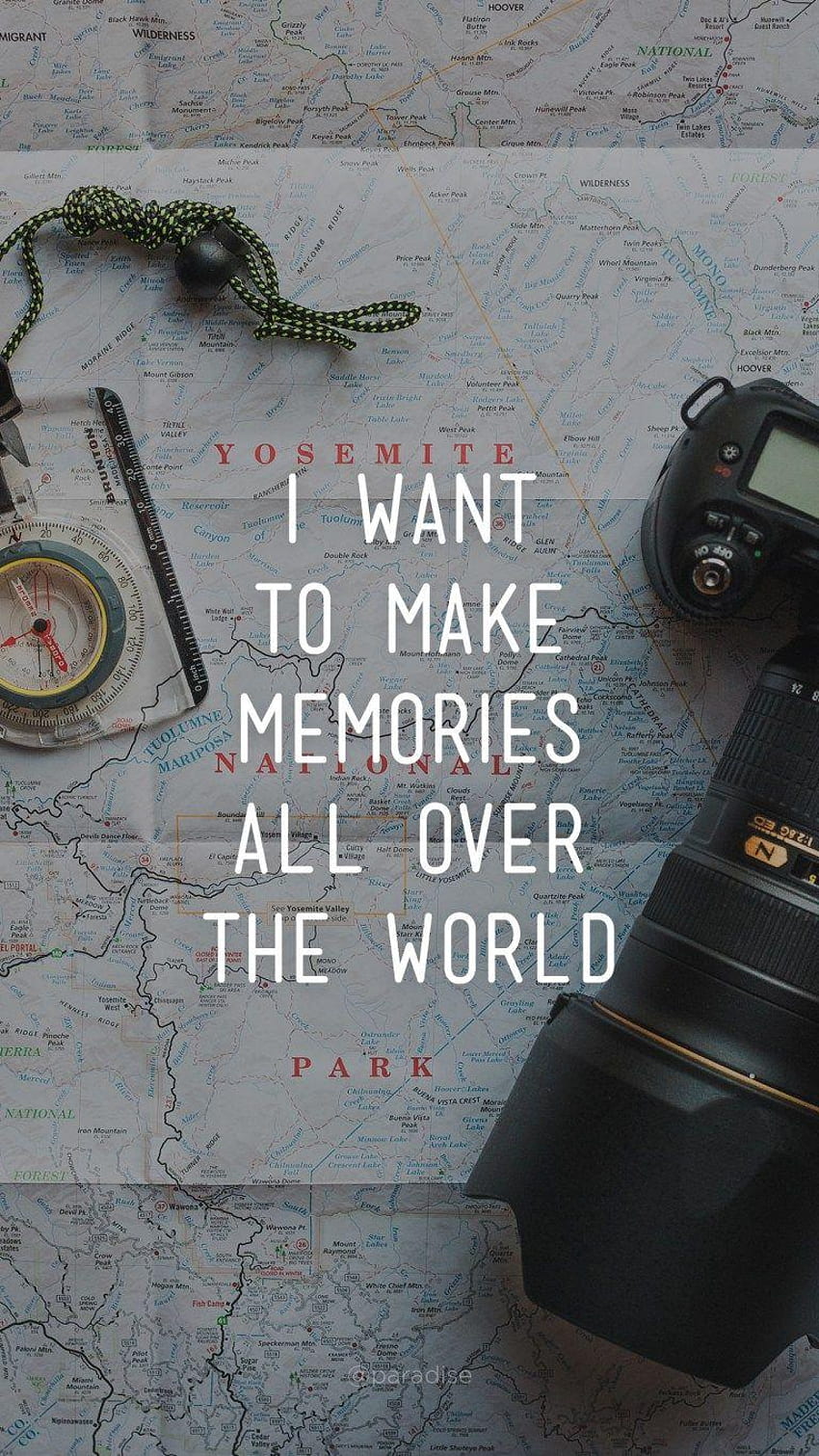 Travel Quotes, Adventure Quote HD phone wallpaper