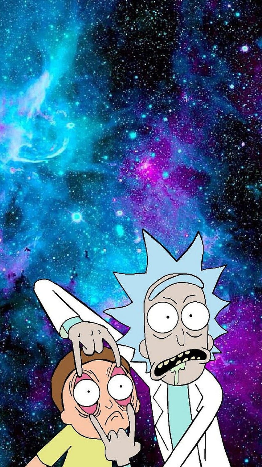 Best Rick and Morty, Rick and Morty Galaxy HD phone wallpaper