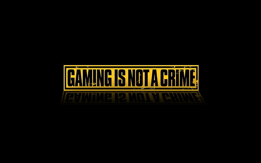 Black background crime gaming text HD wallpaper