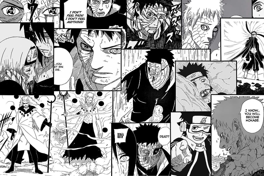 Obito Manga, Naruto_Shippuden, Anime, Sharingan, Naruto, Rinnegan HD  wallpaper | Pxfuel