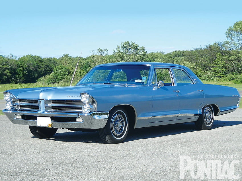 1965_Pontiac_Star_Chief, blue, 65, classic, gm HD wallpaper