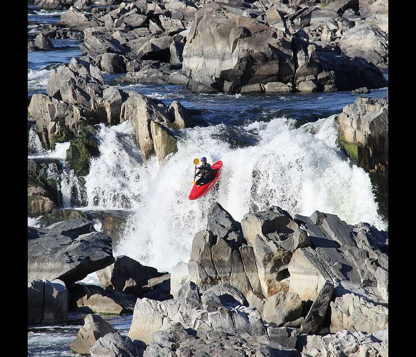 Montée d'adrénaline en eaux vives: kayak extrême [45, 5 vidéos] Fond d'écran HD