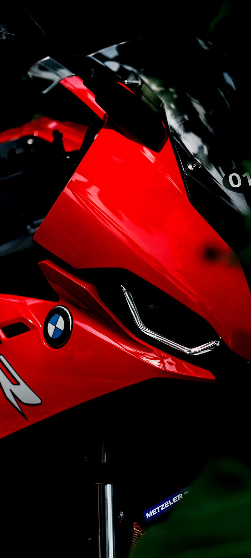 BMW s1000rr czerwony, bmwbike, superbike Tapeta na telefon HD