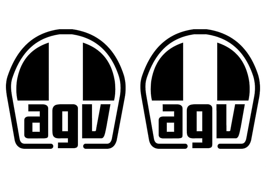 Simple color vinyl Agv Logo | Stickers Factory