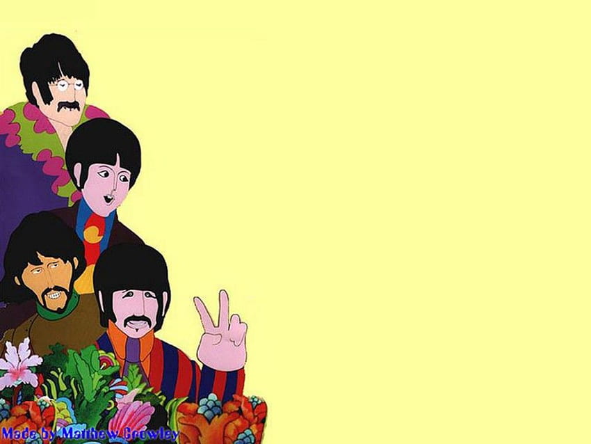 Yellow Submarine - Beatles Yellow Submarine Background -, The Beatles  Psychedelic HD wallpaper | Pxfuel
