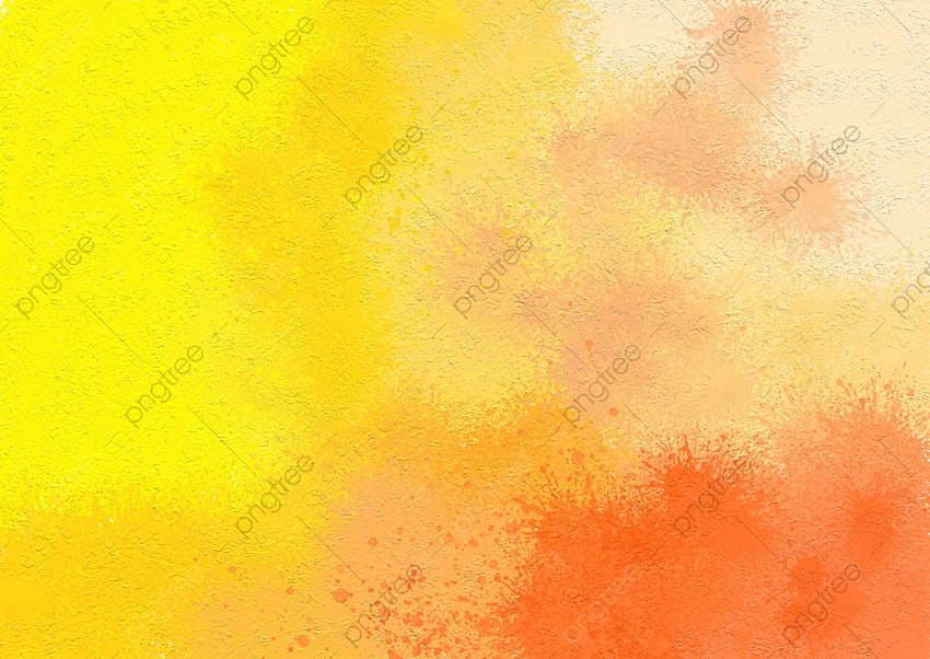 Оранжев жълт преливащ акварелен фон с пръски, пръскащо се мастило, абстрактно графично изкуство, акварелен фон с пръски за , оранжево пръскане HD тапет