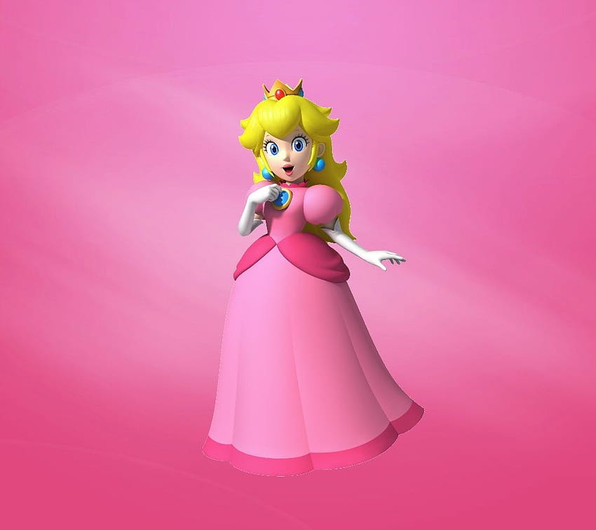 Princess Peach, Cute Princess Peach HD wallpaper