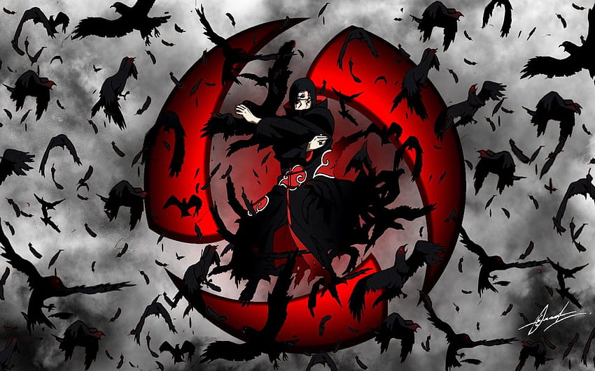 Manga Naruto Itachi Achblog เต็ม วอลล์เปเปอร์ HD