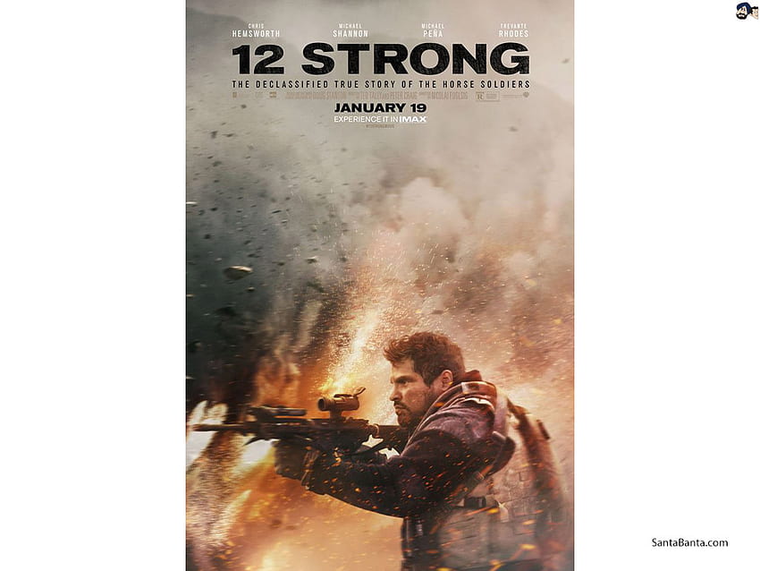 Free download | Hollywood movie, 12 Strong feat. Austin Stowell HD ...