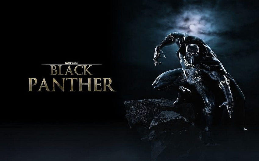 Full Black Panther 3D, Neon Black Panther Marvel Wallpaper HD
