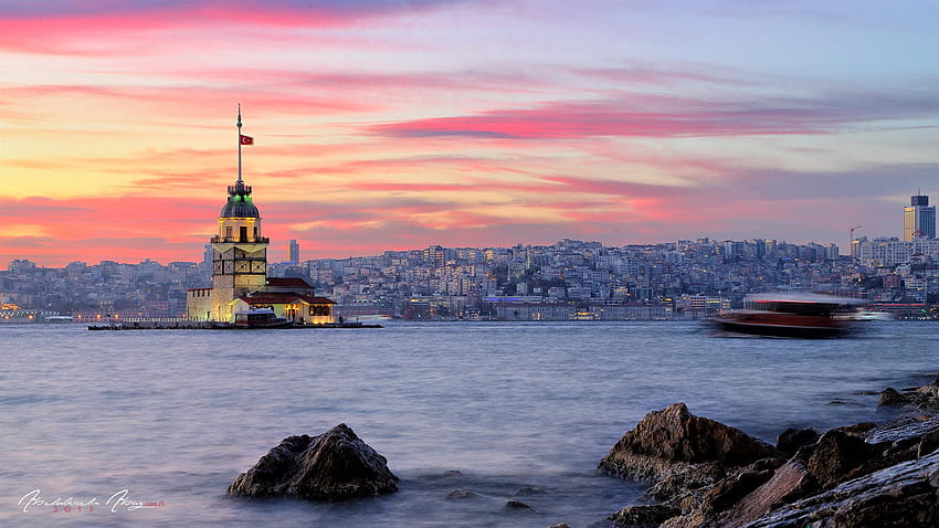 Latar Belakang Istanbul. Istanbul , Istanbul Turki dan Istanbul Tulip, Malam Istanbul Wallpaper HD