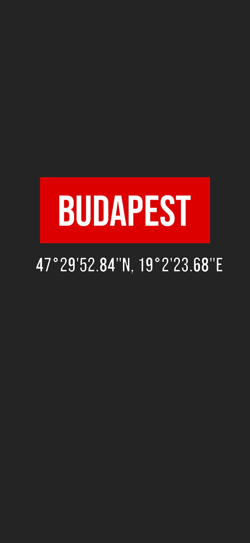 iPhone X Budapest coordinates : i HD phone wallpaper