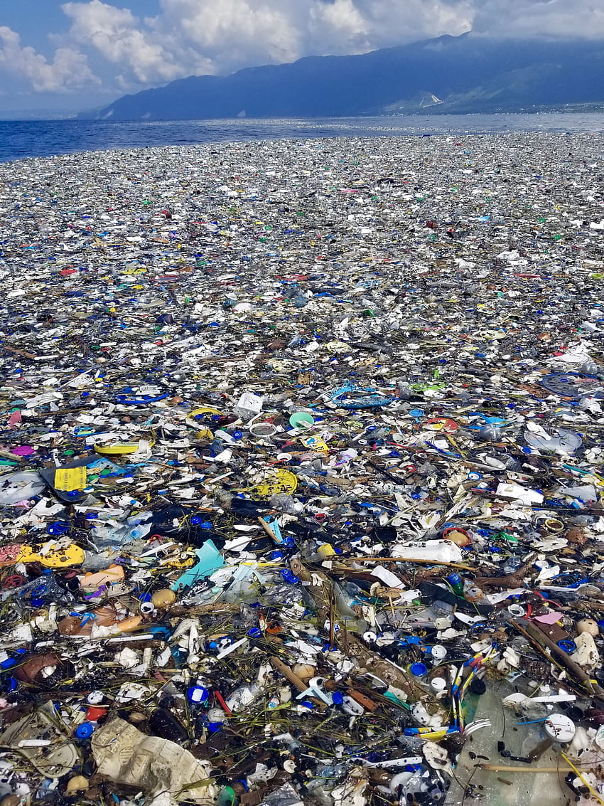 ハイチの 4ocean クリーンアップ クルーがとらえた海洋プラスチック危機の衝撃。 海、海洋汚染、私たちの海を救う HD電話の壁紙