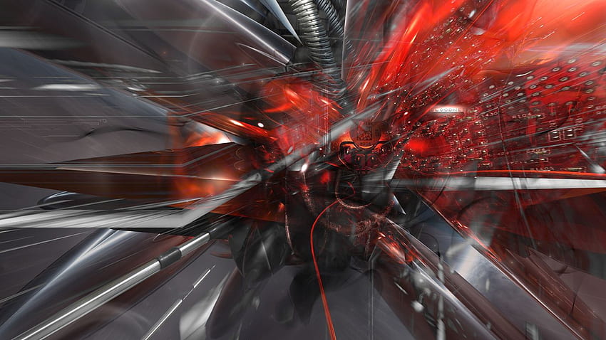 Cybernetic Chaos 3D Cyber Chaos Techno 3D HD wallpaper | Pxfuel