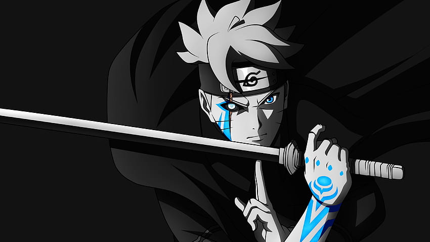 Naruto Dunkler, schwarzer Naruto HD-Hintergrundbild