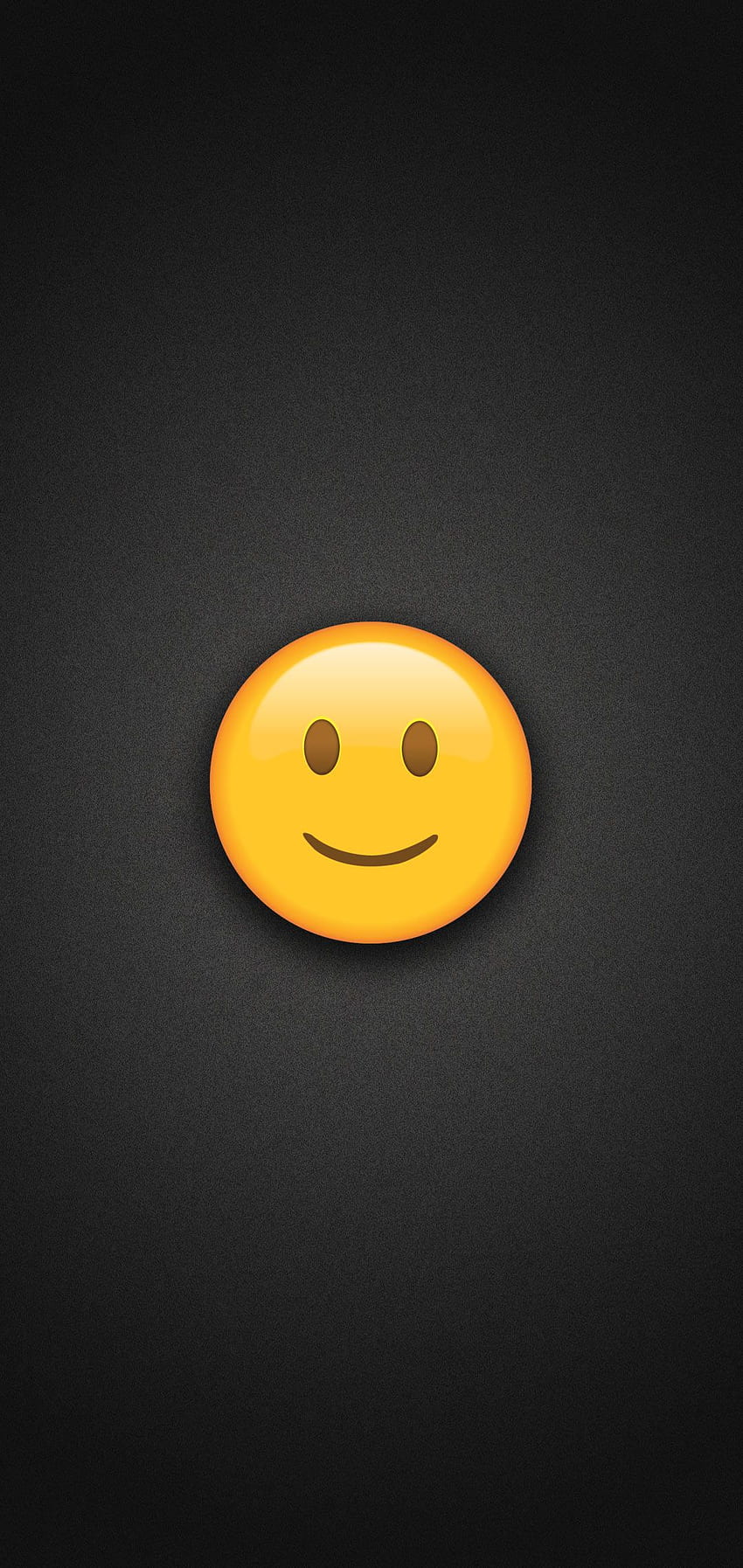 Slightly Smiling Face Emoji Phone, Smile Emoji HD phone wallpaper ...