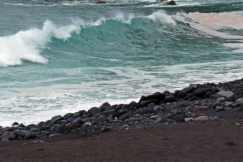 Alam, Batu, Ombak, Pantai, Tepian, Samudra Atlantik Wallpaper HD