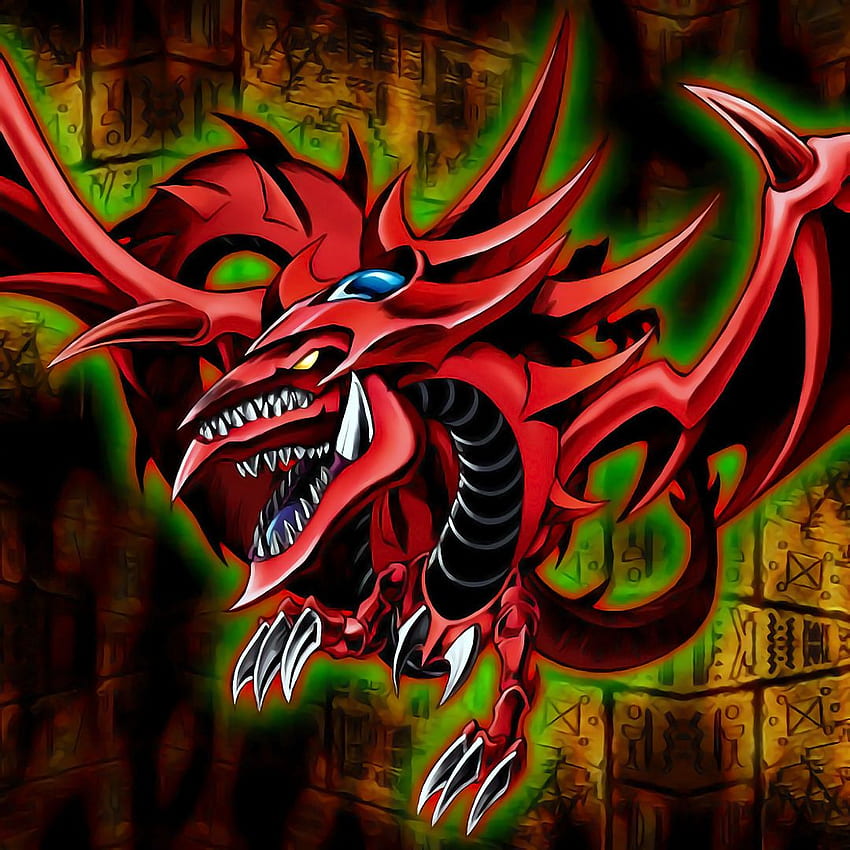 Slifer The Sky Dragon Yu Gi Oh! Duel Monsters, Yu-Gi-Oh! Egyptian God Cards HD phone wallpaper
