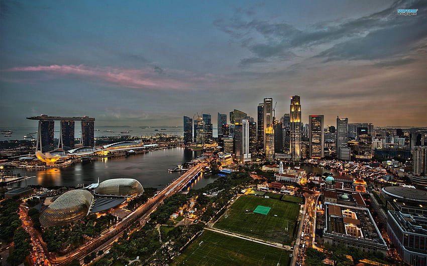 Singapore, Singapur HD wallpaper
