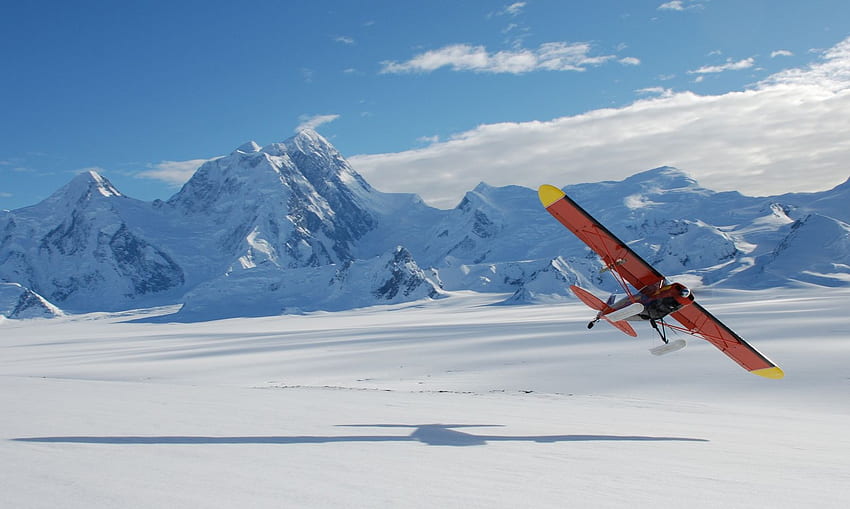 Vol Sarfaris en avion de brousse en Alaska. Avions Ultima Thulé Fond d'écran HD