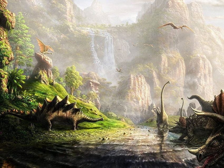 Jurassic Park . Background screensavers, Dinosaur , Live painting, Jurassic Park Art HD wallpaper