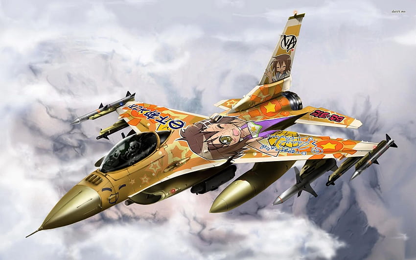Download Anime Jet Fighter Wallpaper  Wallpaperscom