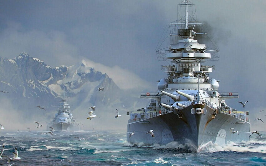 ID 2019886 - Nexus Boats. Battleship, Warship, Navy ships, WW2 Ships HD wallpaper