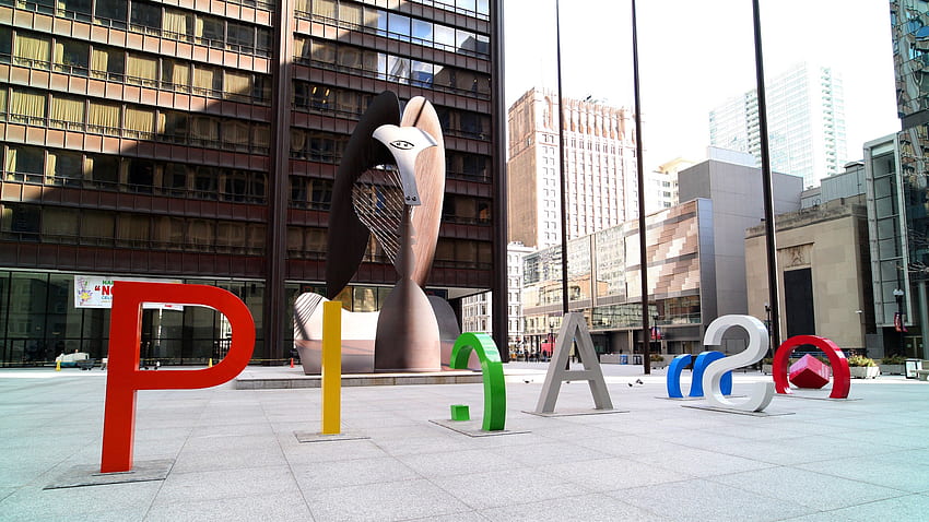 Pablo Picasso's Chicago Sculpture Celebrates 50th Anniversary. Architectural Digest, 2560X1440 Picasso HD wallpaper