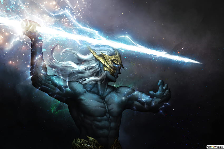 Lightning God 'Zeus' - Dota 2 (videojuego) , Dota 2 Zeus fondo de pantalla