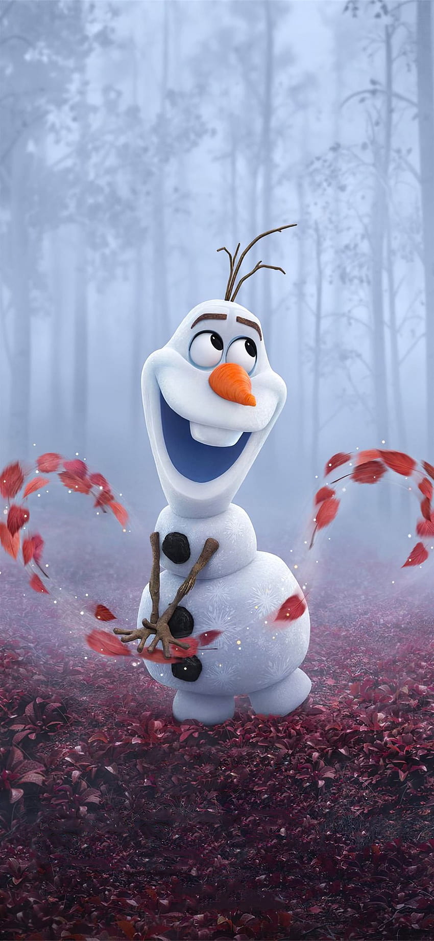 Olaf in Frozen 2 HD-Handy-Hintergrundbild