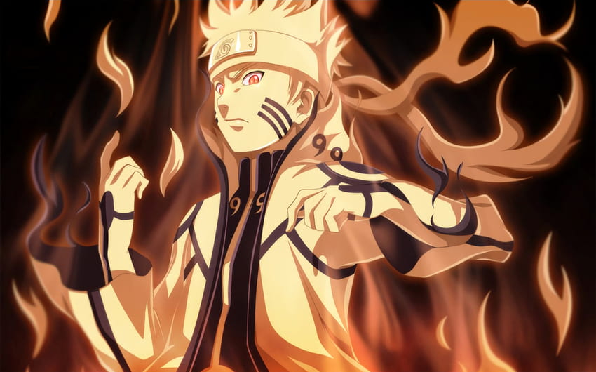 Naruto Bijuu Mode, Naruto Kurama Mode HD wallpaper | Pxfuel