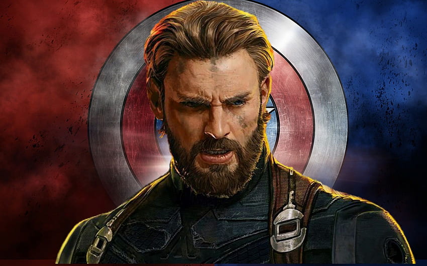 Gambar Captain America Infinity War HD wallpaper