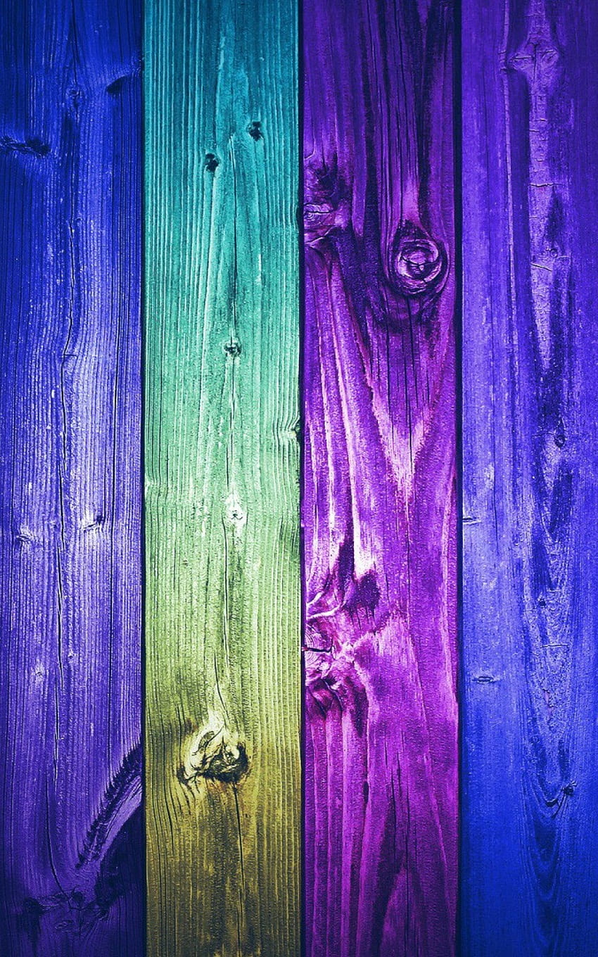 Blue Purple Wooden Planks Lockscreen Android, Purple Mobile HD phone wallpaper