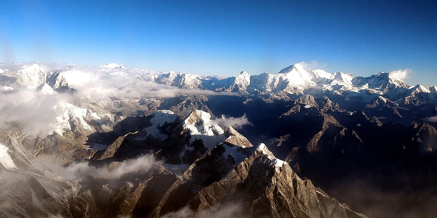 Himalaya, pegunungan, cakrawala, Nepal Wallpaper HD