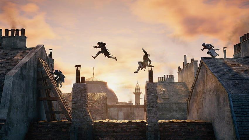 Assassin's Creed digital , Assassin's Creed, video, Parkour HD wallpaper