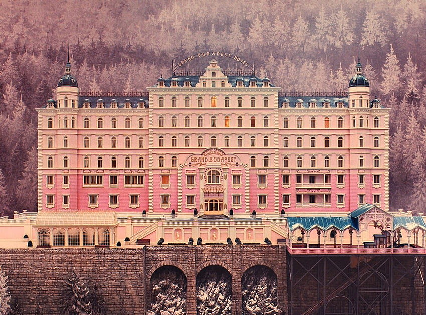Wes Anderson Grand Budapest Hotel HD-Hintergrundbild