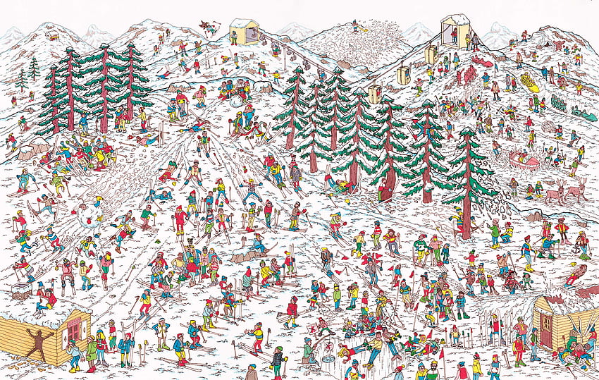 Onde está Waldo? papel de parede HD