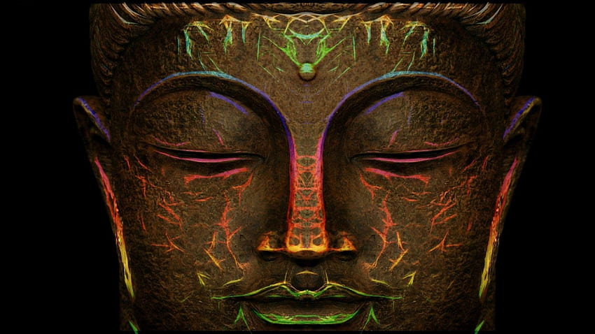 iPhone Psychedelic Buddha - Novocom.top, Neon Buddha HD wallpaper