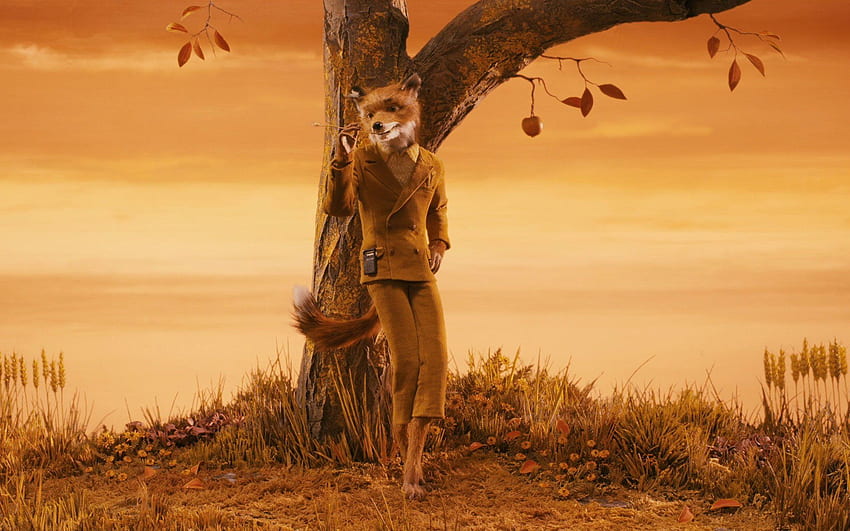 Fantastic Mr. Fox and Background - HD wallpaper