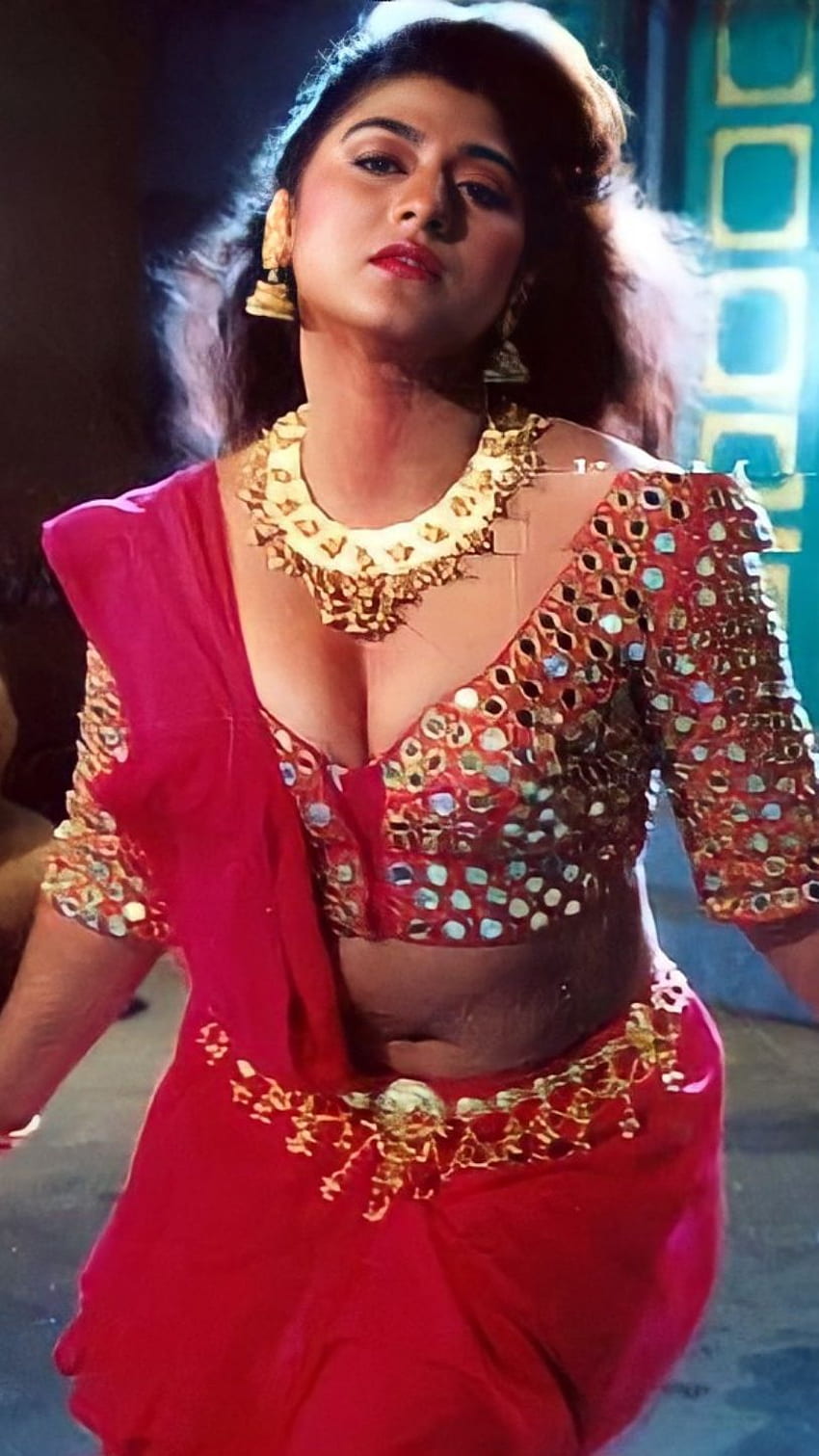 Malasri, kannada actress, cleavage HD phone wallpaper