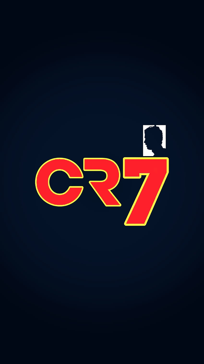 Ronaldo CR7, elektryczny błękit, symbol, czarny, koza, iphone, Ronaldo wallaper, wallaper, Manchester United , cr7 , Manchester utd Tapeta na telefon HD